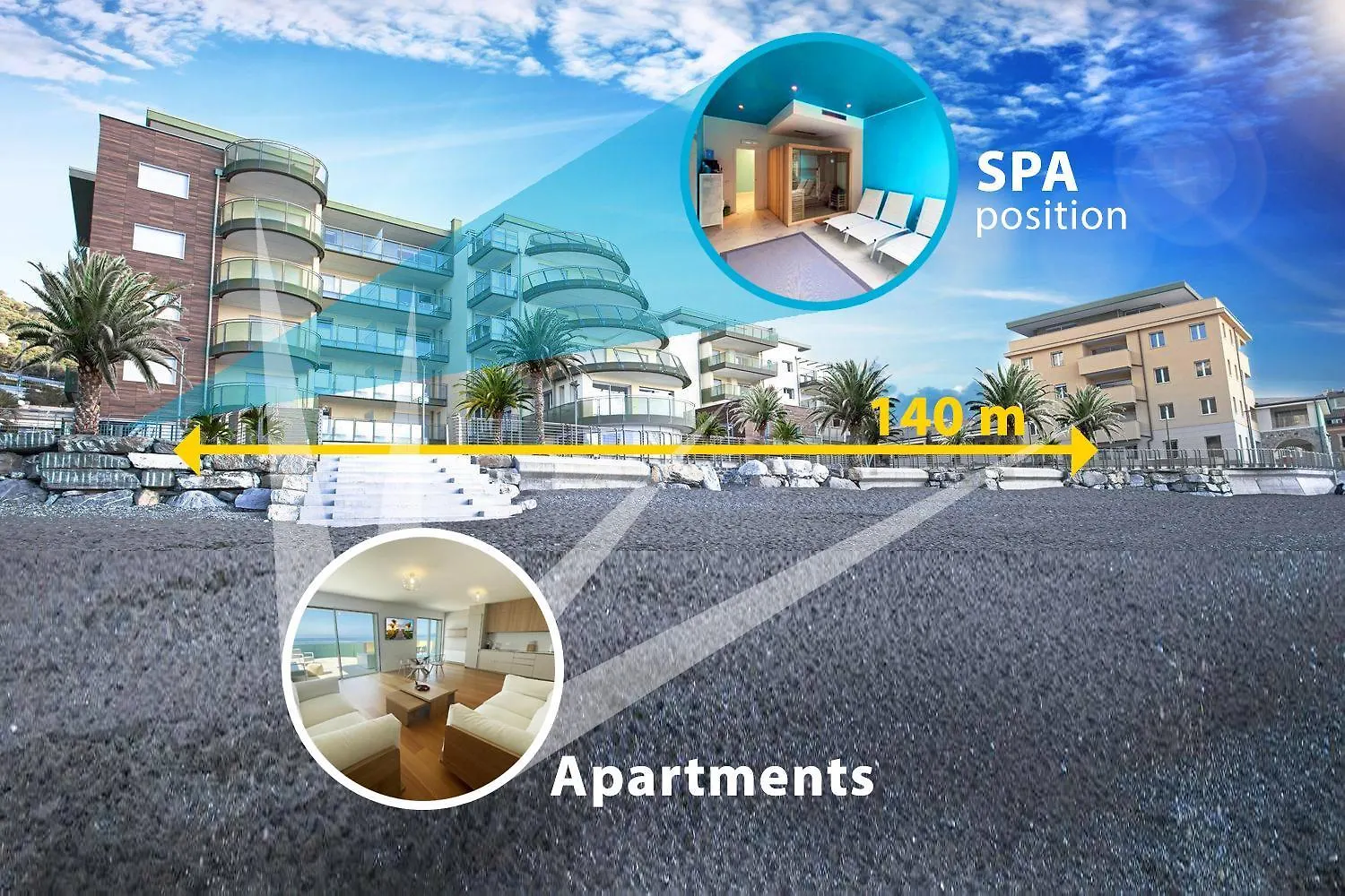 Gli Scogli Luxury Residence Hotel Chiavari Aparthotel